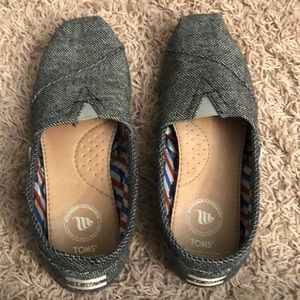 Toms chevron print shoes